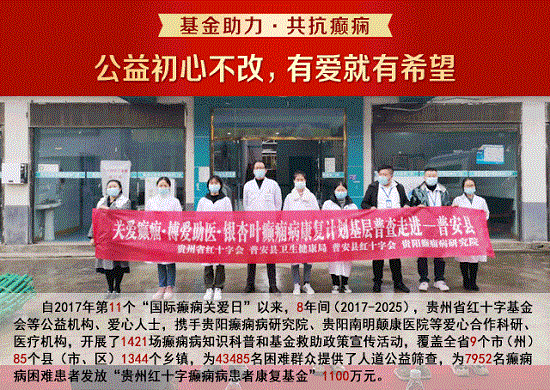 覆盖贵州全省！国际癫痫关爱日“全省癫痫病检查全额救助暨京渝黔专家博士团亲诊”公益活动开启，速看！